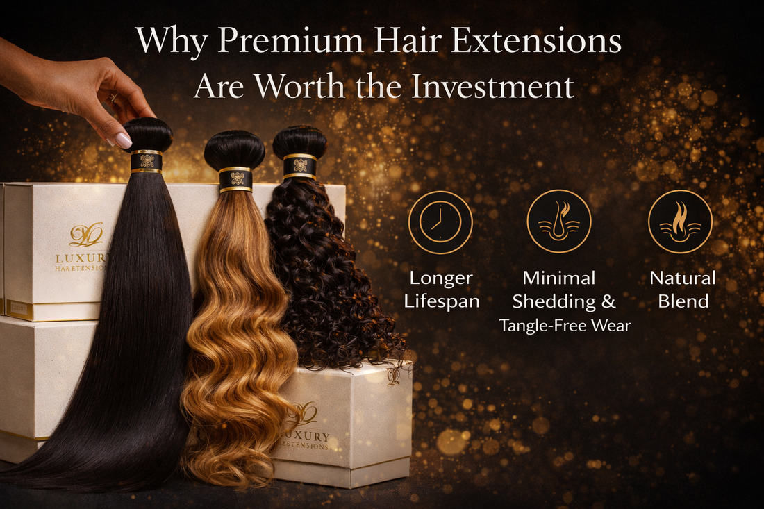 Why Premium Hair Extensions Are Worth the Investment