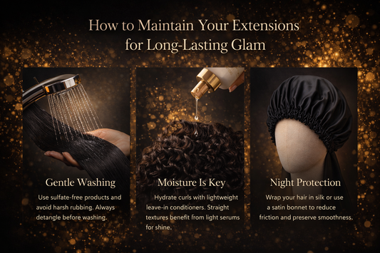 How to Maintain Your Extensions for Long-Lasting Glam